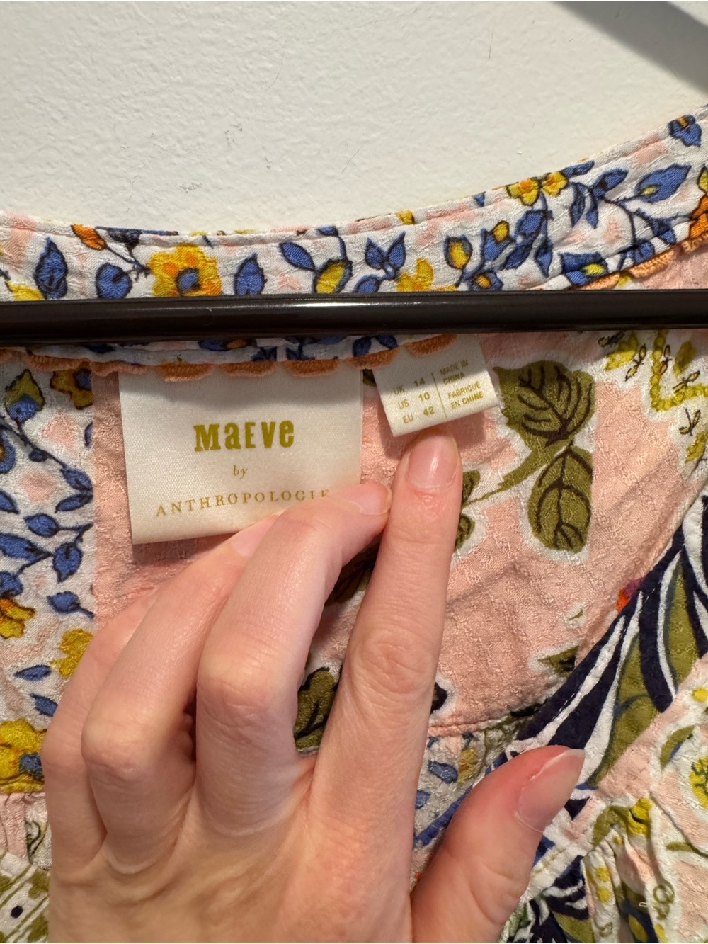 Maeve Anthropologie Boswell floral blouse - Picture 2 of 5